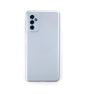 Samsung Galaxy M52 5G Kılıf Nano içi Kadife Silikon - Sky Blue