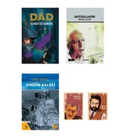 Dad Selahattin Demirtaş - Hatıralarım Musa Anter - Dımdım Kalesi Özel defterli seti (Renksiz)