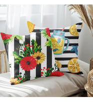eJOYA Modern Tasarımlı 2'li Yastık İçi Ve Kırlent Kılıfı 45cm 113482