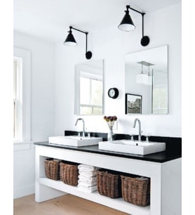 RİOLİGHT RETRO,RUSTİK,VİNTAGE SİYAH HAREKETLİ BAŞLIK METAL AYNA ÜSTÜ DUVAR APLİK 1ADET FİYATIDIR