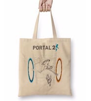 Portal 2 Personagens Bez Çanta Uzun Saplı