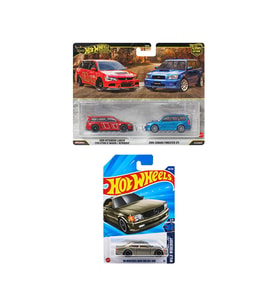 Hot Wheels Premium Car Culture Hbl96 2'Li Set+Uzun Kart Mercedes-Benz 560 Sec Amg