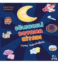 Eğlenceli Boyama Kitabı - Uyku Yolculuğum