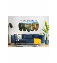 NEHİR ORMAN MANZARASI MDF TABLO-3342