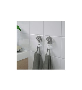 Kanca, çinko kaplama Banyo Askı, 2 adet