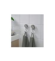 Kanca, çinko kaplama Banyo Askı, 2 adet