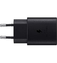 Samsung TA800N Fast Charging 25W Type-C Çıkışlı Şarj Aleti Başlığı Siyah (Samsung Türkiye Garantili)