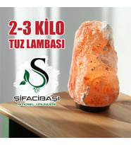 ŞİFACIBAŞI Himalaya Tuz Lambası 2 3 Kilo Kablo+Ampul Seti