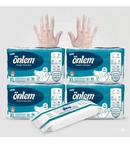ÖNLEM BEL BANTLI XLARGE 120 ADET MENDİL VE ELDİVEN HEDİYELİ