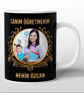 Öğretmenlere Özel Fotoğraf Baskılı Kupa