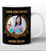 Öğretmenlere Özel Fotoğraf Baskılı Kupa