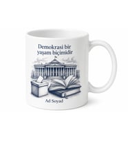 Siyaset Kitapları Parlamento Çizimi Oy Sandığı Diplomatik İlişkiler Kupa Bardak Hediye