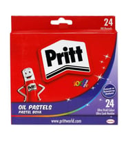 Pritt Pastel Boya 24 Renk Karton Kutu 