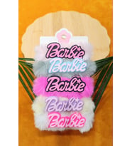 Monalisa Home Lüks Barbie Figürlü Renkli Lastik Toka
