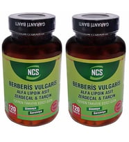 Ncs Berberis Vulgaris Alfa Lipoik Asit Tarçın Zerdeçal 120 Tablet 2 Kutu