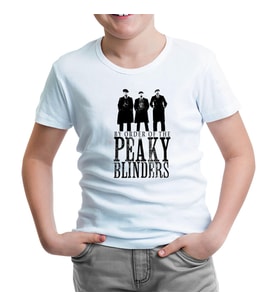 Peaky Blinders - Brothers Beyaz Çocuk Tshirt
