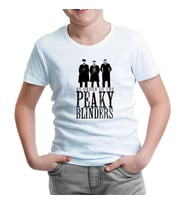 Peaky Blinders - Brothers Beyaz Çocuk Tshirt