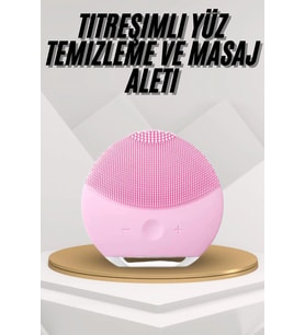 Hassas Ciltlere Özel Titreşimli Yüz Temizleme Masaj Aleti