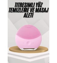 Hassas Ciltlere Özel Titreşimli Yüz Temizleme Masaj Aleti