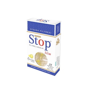 Stop Sigara Filtreli Ağızlık 25 Adet