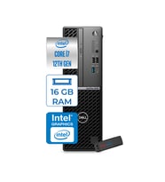 Dell Optıplex 5000SFF Intel Core Vpro I7 12700 16GB 4tb SSD UHD Graphics 770 Freedos Masaüstü Bilgisayar 5000SFF127F04 + Zettausbbellek