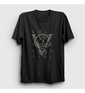 Presmono Unisex Siyah Venom Bullet For My Valentine T-Shirt 23493tt