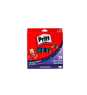 Pritt Kuru Boya Karton Kutu Uzun Boy 24'lü