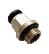 History Pnömatik Metal Düz Erkek Rekor 1/4" 4mm 10 Adet