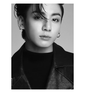 Jungkook Tablo Ahşap Poster Dekoratif Kod5092