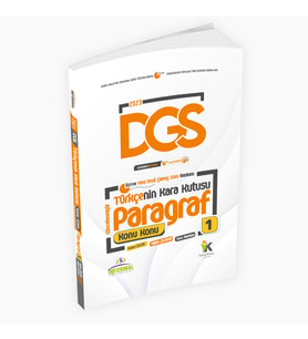 DGS Türkçenin Kara Kutusu KONU KONU PARAGRAF 1 Konu Özetli D.Çözümlü ÖSYM Çıkmış