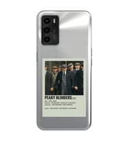 Oppo A16 Uyumlu Peaky Blinders Minimalist Poster Desenli Şeffaf Telefon Kılıfı