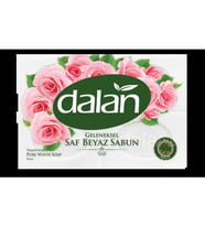 Dalan Geleneksel Saf Gül Özlü Beyaz Sabun 4'lü