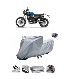 Triumph Scrambler 1200 XE  Su Geçirmez Motosiklet Brandası ARKA ÇANTA UYUMLU
