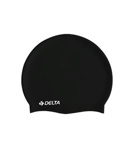 Delta Silikon Bone Deluxe Yüzücü Havuz ve Deniz Bonesi DS 255 - Siyah