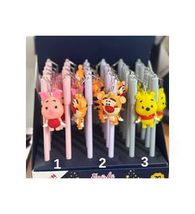 Misyon Figürlü Jel Tükenmez Kalem Winnie The Pooh Karakterler