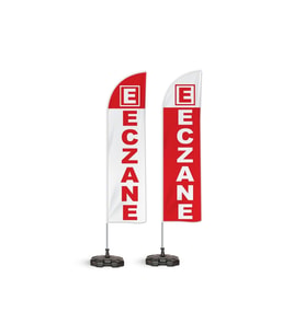 Eczane Yelken Bayrak 2'li Paket V3