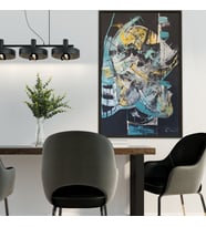 CHEVALIER TUVAL ÜZERİNE AKRİLİK MODERN TABLO