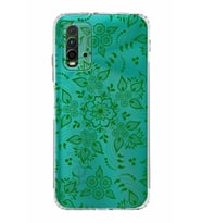 Xiaomi Redmi 9T  Kamera Korumalı Kapak Nostalji Desen Tasarımlı Şeffaf  Kılıf