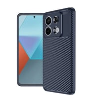 Xiaomi Redmi Note 13 Pro 4g Kılıf Auto Focus Karbon Kapak - Lacivert