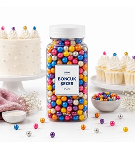 Dr. Gusto 8 Mm Mix Boncuk Şeker 250 Gr