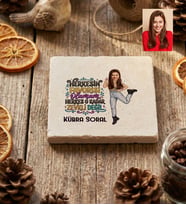 Kişiye Özel Karikatürlü Herkesin Favorisi Olamam Bardak Altlığı Doğum Günü Hediyesi