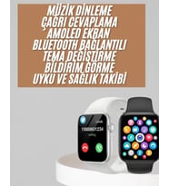 1.83 İnç Akıllı Saat Android İos Uyumlu Çağrı Cevaplayabilen Adımsayar Gps Takibi