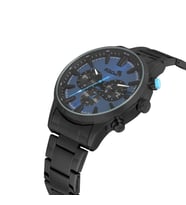 Polo Air Klasik Metal Erkek Kol Saati PL-0976Ex (Siyah-Lacivert)