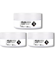 Piles Cream Bitkisel Içerikli Anında Etkili Bakım 50 ml x 3 Adet