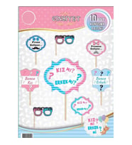 KONUŞMA BALONU CİNSİYET BELİRLEME 10 LU SET PK:10-