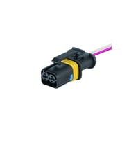 Universal Sinyal Soketi 2 Pin Kablolu
