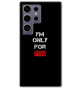 Galaxy S24 Ultra Kılıf HD Desen Baskılı Kılıf - For You