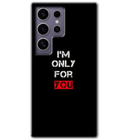 Galaxy S24 Ultra Kılıf HD Desen Baskılı Kılıf - For You