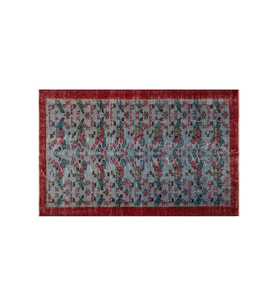 El Yapımı Vintage Eskitme Halı 162x257 cm 9777