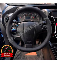 Peugeot Bipper Dikme Direksiyon Kılıfı Premium Komple Delikli Deri Siyah Dikiş 2008-2017